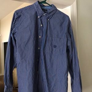 Men’s button down dress shirt by Chaps size M